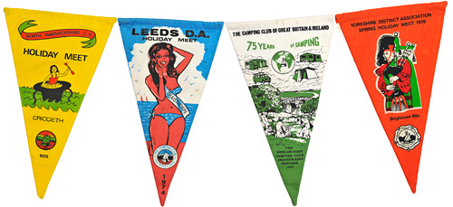 1970s souvenir bunting